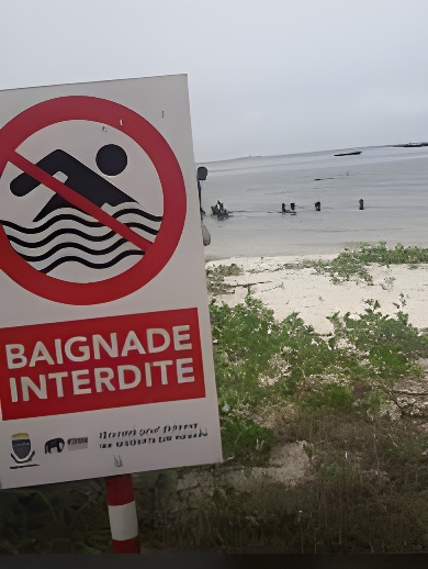 Panneau Baignade Interdite